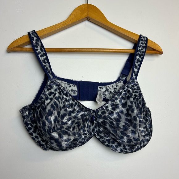 Wacoal 855167 Under Wired Bra Sz 38D Feminine Comfortable  Minimalist retro - Picture 1 of 11